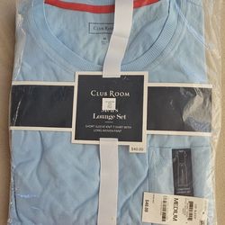 Club Room Men's 2-Piece Lounge Set (M) Size 100% Cotton
