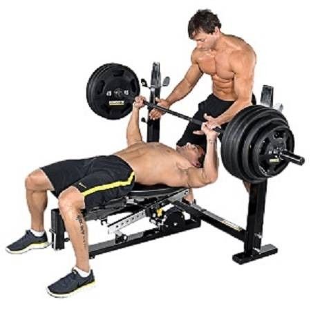 New PowerTec Fitness Commercial Olympic Free Weight FID Bench Benches WB-OB