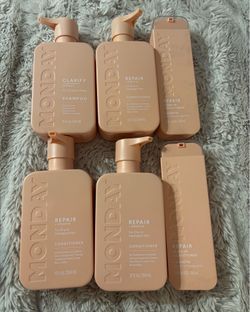 Monday shampoo and conditioner