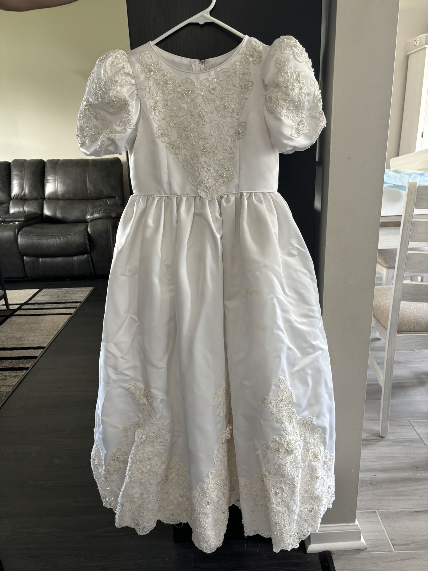 Young Girls Flower Girl- Communion Gown