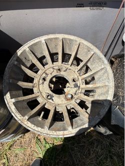 Old old school 15”  Torino wheels