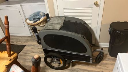 Dog bicycle trailer