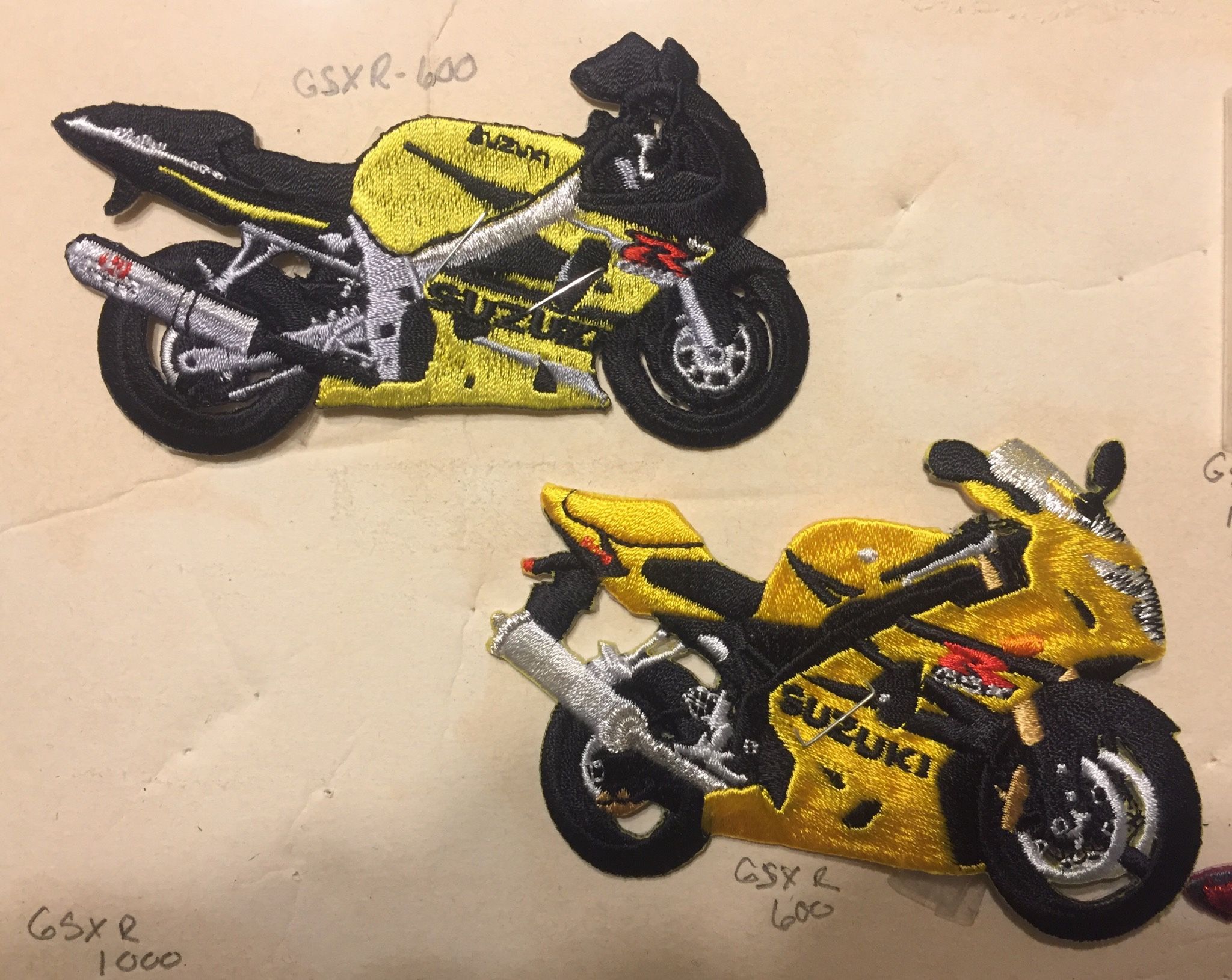 Hayabusa Iron On Patches