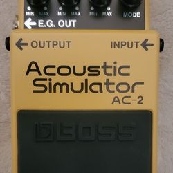 Boss AC-2 Guitar Pedal NEW