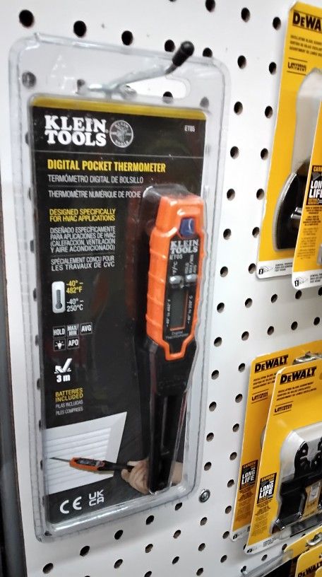KLEIN TOOLS DIGITAL POCKET THERMOMETER