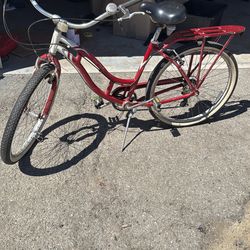 Ladies beach cruiser bike