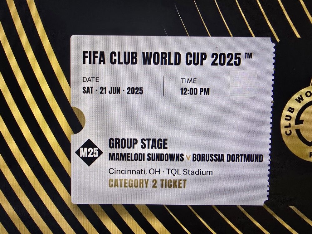 CLUB WORLD CUP TICKETS