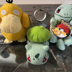 Pokémon Plushies 