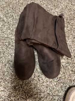 Brown boots