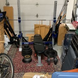Weight Lifting Rack