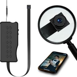 DIY Hidden Camera Module, Mini Spy Camera WiFi for Inside Home, 1080P Indoor Wireless Security Camera with Phone App, Bluetooth Setup, SD Auto Record
