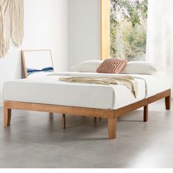 Queen Wood Bed Frame 