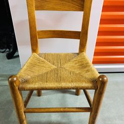 Very Nice Vintage Rustic Primitive Children's Chair
