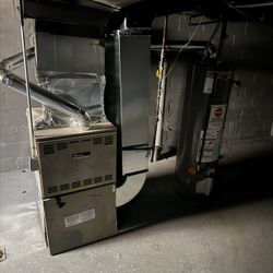 Amana Furnace & Rheem performance Hot Water Tank 