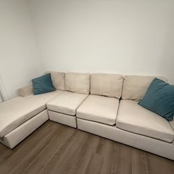 Beige Sectional Couch