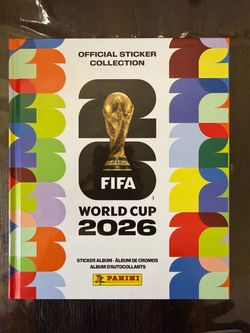 COMPLETED HARDCOVER Panini FIFA World Cup 2026 Sticker Album