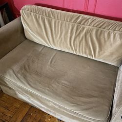Small Couch With A Pull Out Bed Underneath 