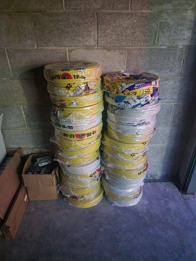 Romex Wire Todas Las Medidas 250 Pies Cada Uno