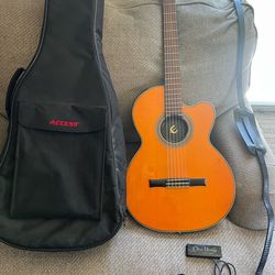 Guitar Epiphone. Case,strap,Dan Armstrong pickup