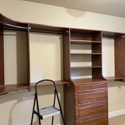 Pending…. Closet Shelves