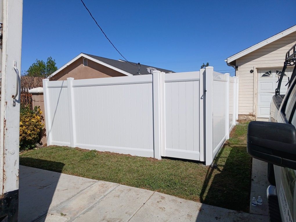 Vinyl Fence