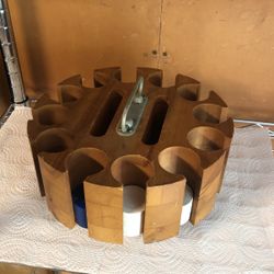 Bamboo poker Chip Caddy 