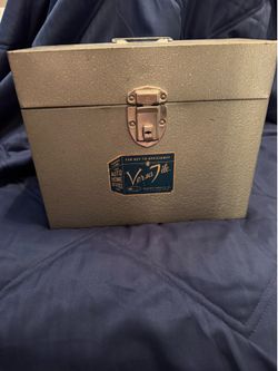 Vintage metal file holder