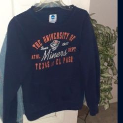 Medium Women's EMBROIDERED Sweatshirt Not Hoodie 79936