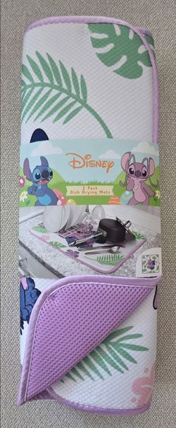 Disney Lilo and Stitch 2 pak dish drying mats