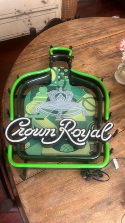 Crown Royal Neon sign