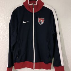 Nike USA Soccer Zip Jacket Size Small 