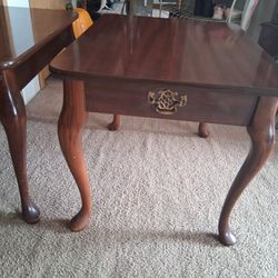 Vintage Cherry Oak Tables 