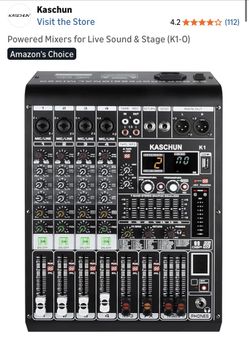 4 Channel Audio Mixer