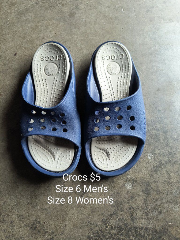 Crocs Men's Size 6 Women's Size 8