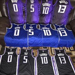Sacramento Kings Jerseys All Sizes Available 