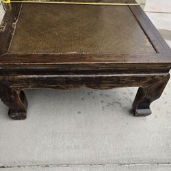 Large Solid Wood Living Room Table Heavy Nice