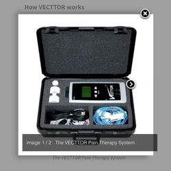Two VECTTOR  Machines electro stimulation acupuncture
