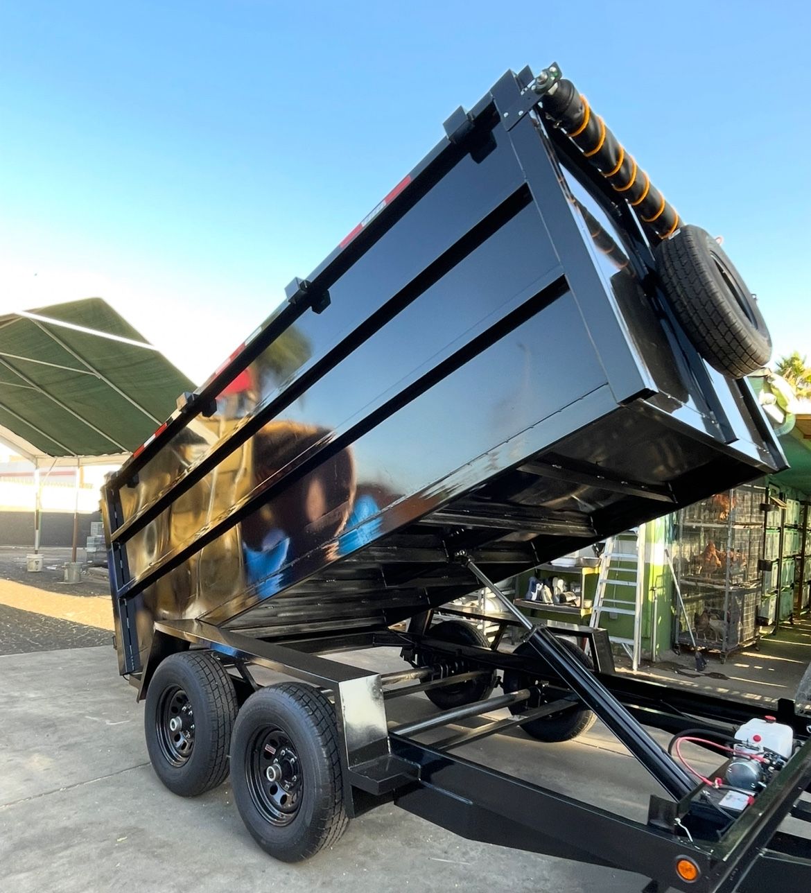 8x12x4 Dump Trailer