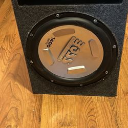 1400 Watt “12” Inch Sub