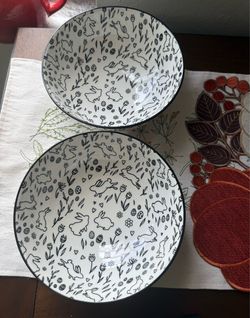 2 Bowls 8inch