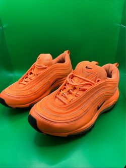 Nike Air Max 97 Low Top Lace-Up Orange Men's Sneakers US 8.5 EU 42.5