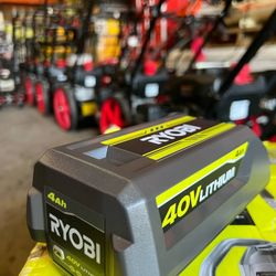 Ryobi 40V Lithium 4.0 Ah Battery 