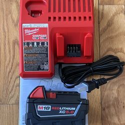 *NEW* Milwaukee M18 18-volt XC 5.0Ah battery and M18/M12 Charger