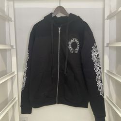 Chrome Zip Up Hoodie