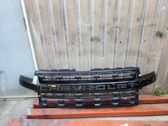 2019-2022 Chevrolet Silverado 2500 HD Front Grille Used Oem