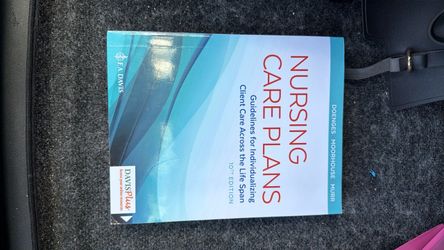 Nursing care plans book