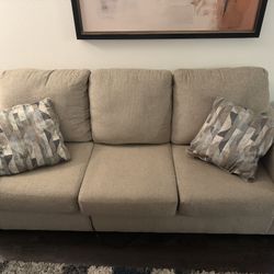 Beautiful 3 Set Sectional Couch + Recliner
