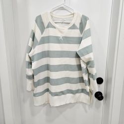 Striped Crew Neck Sweater 