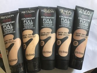 New Revlon Colorstay full cover foundations