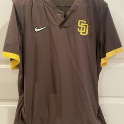 Padres Short Sleeve Pullover Jacket